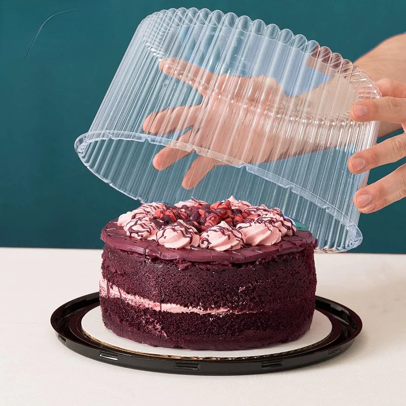9/10 inch transparent plastic cake box, cake pastry, mousse baking accessories, party birthday gifts, decorative cake tools
9/10 inch transparent plastic cake box, cake pastry, mousse baking accessories, party birthday gifts, decorative cake tools