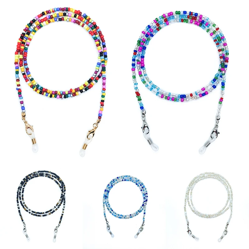 Children Student Neck Rope Strap Boho Hang Mask Chains Holder For Girls Boys Beaded Colorful Necklace Glasses Cord Lanyard
Children Student Neck Rope Strap Boho Hang Mask Chains Holder For Girls Boys Beaded Colorful Necklace Glasses Cord Lanyard