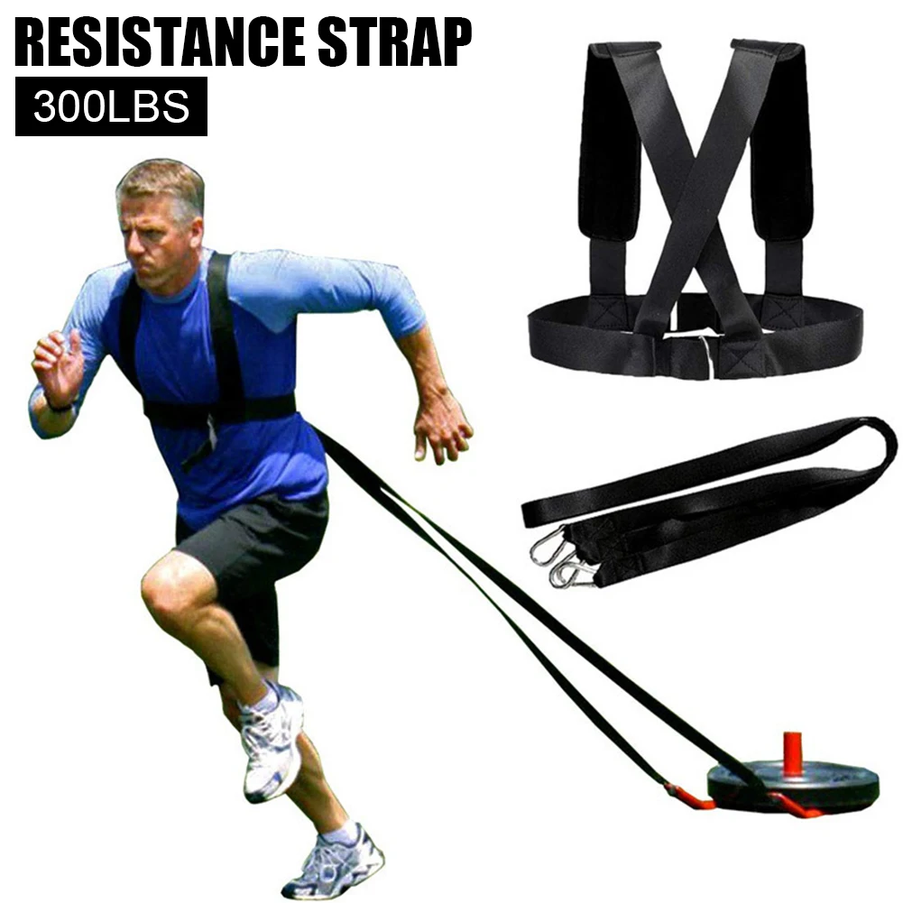1PC Brand New High Quality Weight Sledging Harness Resistance Training Adjustable Workout Extender Fitness Band Shoulder Straps
1PC Brand New High Quality Weight Sledging Harness Resistance Training Adjustable Workout Extender Fitness Band Shoulder Straps