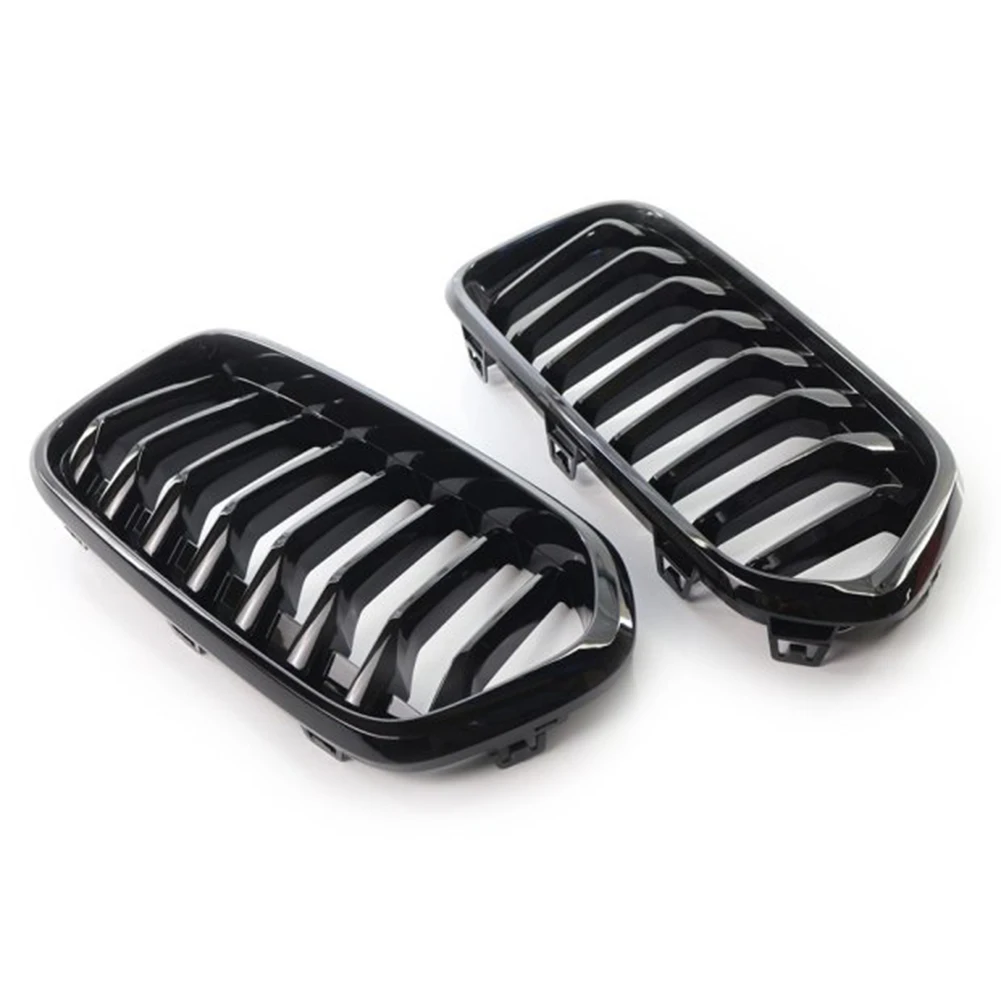 2PCS Car Middle Net For BMW X2 Black Radiator Kidney Grill Set Pair M Performance F39 2455246/7 Plastic Exterior Car Accessories
2PCS Car Middle Net For BMW X2 Black Radiator Kidney Grill Set Pair M Performance F39 2455246/7 Plastic Exterior Car Accessories
