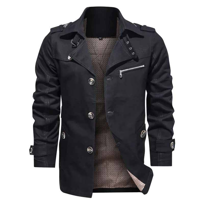 Men Cargo Jacket Military Jacket Autumn Men's Coats Casual Spring Male Outerwear Casual Bomber Tactical Jacket Plus Size
Men Cargo Jacket Military Jacket Autumn Men's Coats Casual Spring Male Outerwear Casual Bomber Tactical Jacket Plus Size