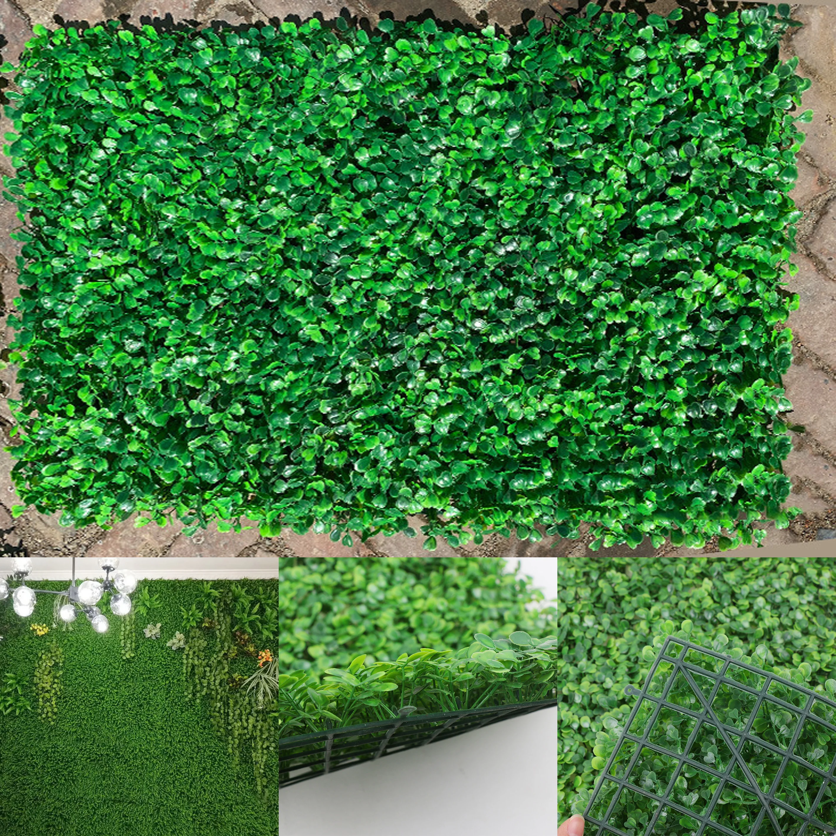 Artificial Green Wall Panel 24"x 16"Boxwood Grass for Interior Wedding Party Garden Backdrop ndoor Outdoor Home Decoration
Artificial Green Wall Panel 24"x 16"Boxwood Grass for Interior Wedding Party Garden Backdrop ndoor Outdoor Home Decoration