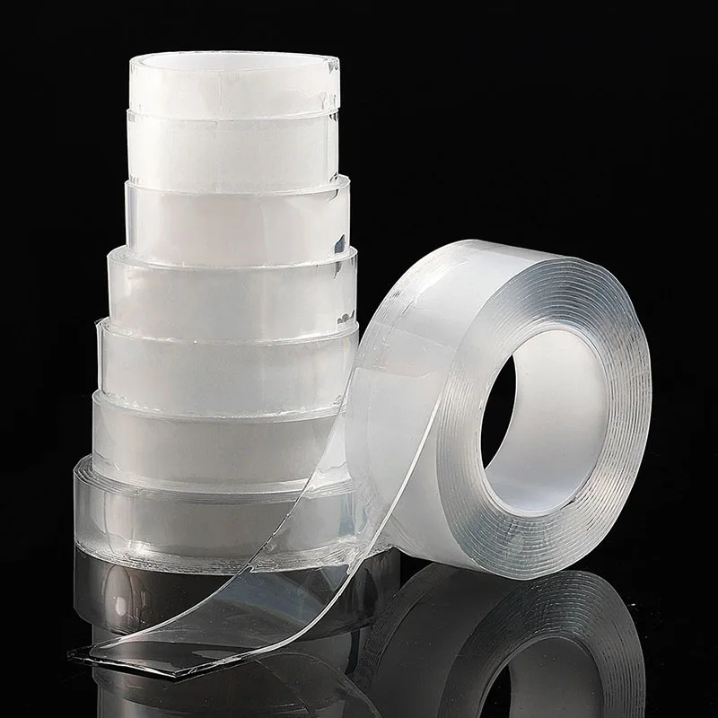 New Reusable Waterproof Strong Traceless Nano Double-sided Tape Transparent Nano Tape Acrylic Double-sided Tape Home Improvement
New Reusable Waterproof Strong Traceless Nano Double-sided Tape Transparent Nano Tape Acrylic Double-sided Tape Home Improvement