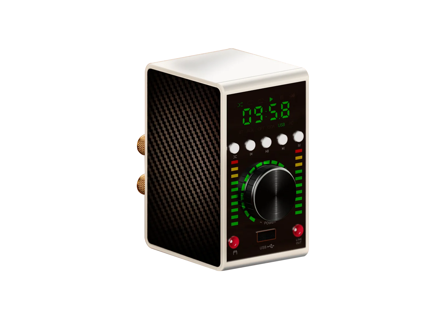 Hifi Stereo Digital Amplifier Support Bluetooth 5.0 Optical Fiber Input Mini Desktop AMP AUX USB TF Card Player
Hifi Stereo Digital Amplifier Support Bluetooth 5.0 Optical Fiber Input Mini Desktop AMP AUX USB TF Card Player