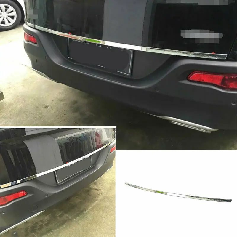 Задняя Крышка багажника из хромированной стали для Jeep Cherokee 2014-2017 2018
Задняя Крышка багажника из хромированной стали для Jeep Cherokee 2014-2017 2018