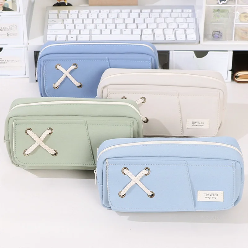 New Fashion Pencil Cases Creative Cotton Rope Cross Pencil Bags Student Stationery Bag School Office Supplies 
New Fashion Pencil Cases Creative Cotton Rope Cross Pencil Bags Student Stationery Bag School Office Supplies