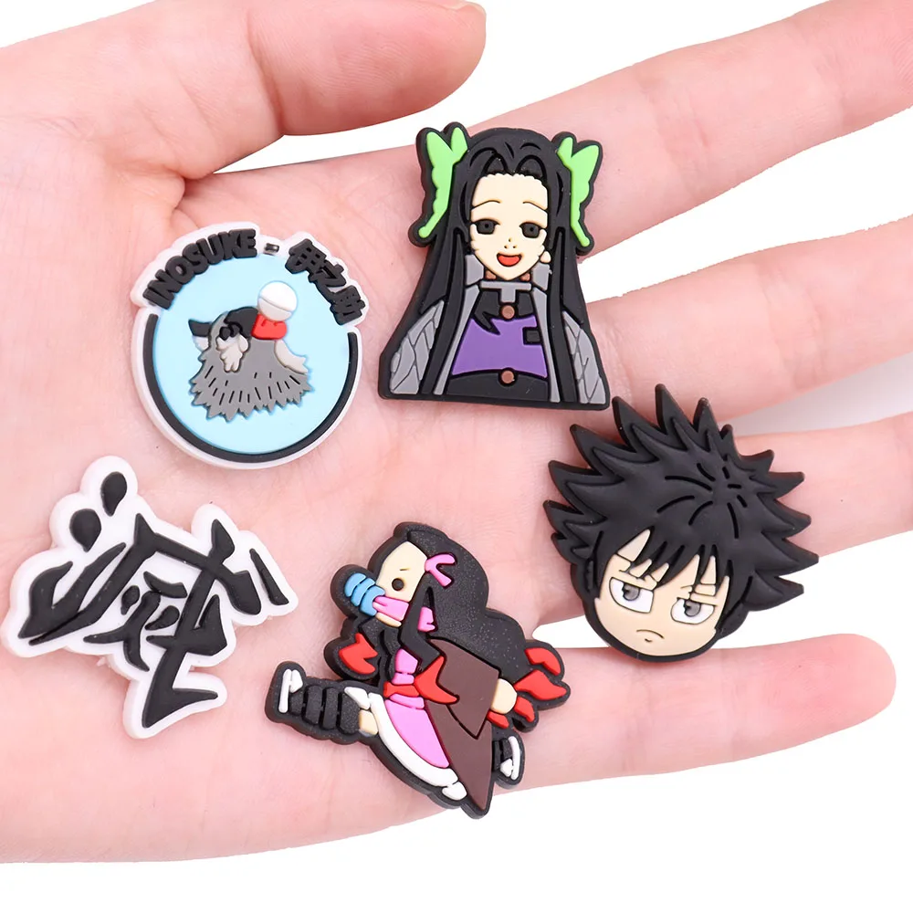 1pcs Japan Cartoon PVC Shoes Accessories Anime Character Clog Garden Shoe Decorations Fit Wristbands DIY Croc Jibz Charm
1pcs Japan Cartoon PVC Shoes Accessories Anime Character Clog Garden Shoe Decorations Fit Wristbands DIY Croc Jibz Charm