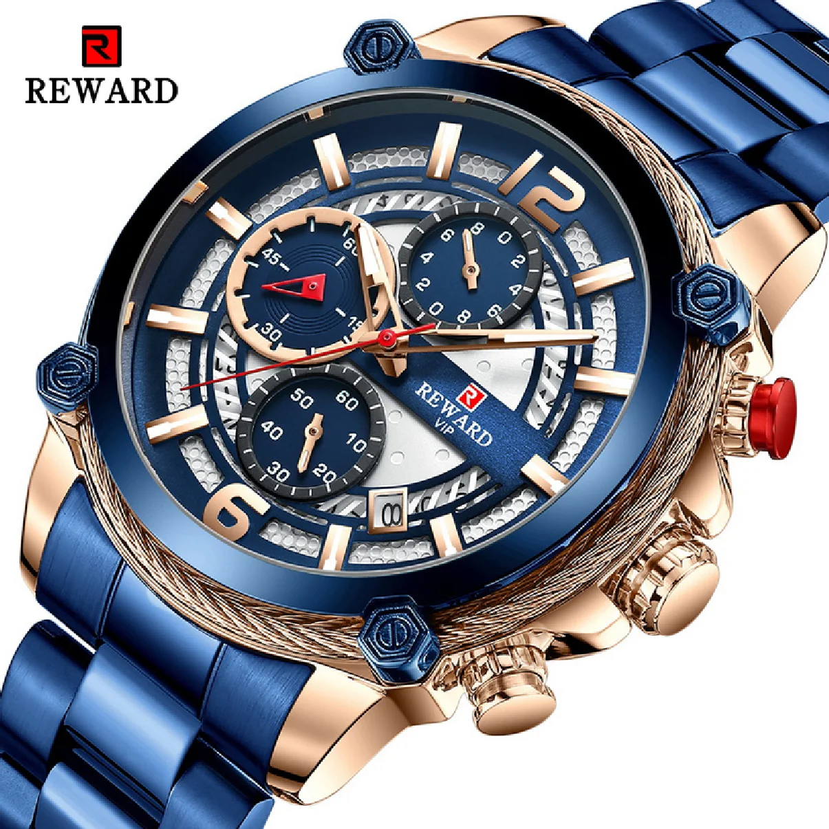 REWARD 2022 New Men Watches Waterproof Stainless Steel Quartz Chronograph Fashion Luxury Date Sport Watch Men Relogio Masculino
REWARD 2022 New Men Watches Waterproof Stainless Steel Quartz Chronograph Fashion Luxury Date Sport Watch Men Relogio Masculino