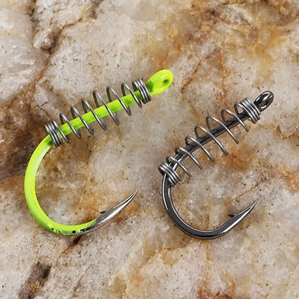 40pcs Barbed Luminous Spring Fishing Hooks Swivel Stainless Steel Iseni Hook Tackle Fishing Accessories Fly Fishhooks
40pcs Barbed Luminous Spring Fishing Hooks Swivel Stainless Steel Iseni Hook Tackle Fishing Accessories Fly Fishhooks