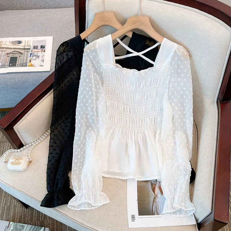 Black White Chiffon Long Sleeved Spring Autumn Top Shirts Fashion Blouses 2022 Cheap Vintage Clothes For Women Female Clothing
Black White Chiffon Long Sleeved Spring Autumn Top Shirts Fashion Blouses 2022 Cheap Vintage Clothes For Women Female Clothing