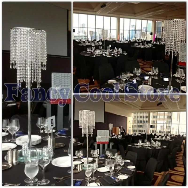 90cm 35.4"(H) Wedding Crystal Table centerpiece flower stand table chandelier Wedding Props 10pcs/lot
90cm 35.4"(H) Wedding Crystal Table centerpiece flower stand table chandelier Wedding Props 10pcs/lot