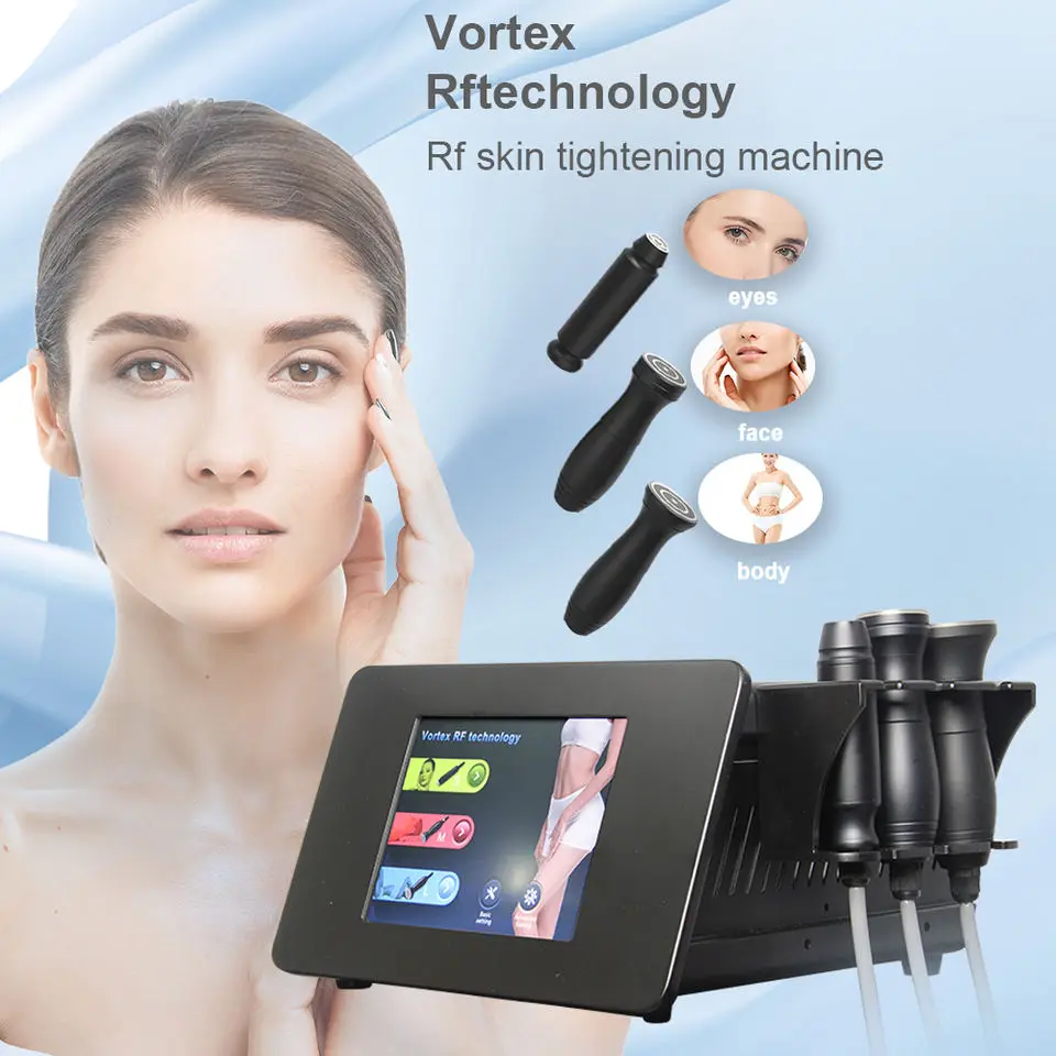 

Portable Quantum Vortex RF Facial Machine Radio Frequency Skin Tightening Anti-wrinkle Face Lifting Slimming RF For Salon Use