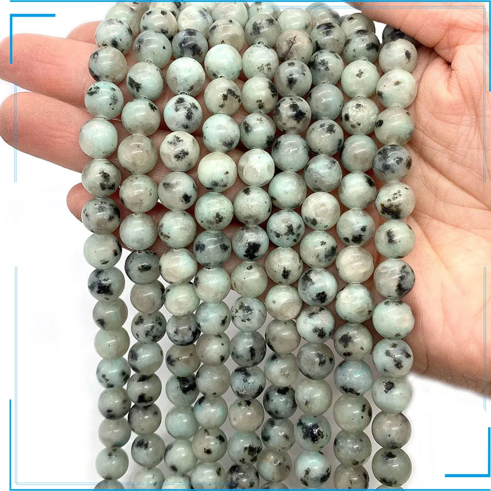 Natural Stone Beads White Celestial Blue Quartz Loose Spacer Beads Jewelry Making DIY Bracelet Necklace Accessories 6/8/10mm
Natural Stone Beads White Celestial Blue Quartz Loose Spacer Beads Jewelry Making DIY Bracelet Necklace Accessories 6/8/10mm