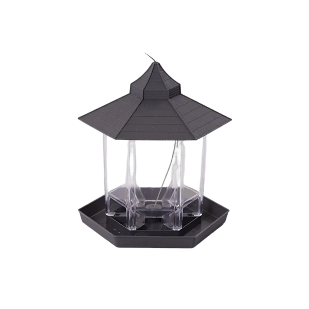 Bird Feeder Feeding Tool Feed Tray Convenience Fine Workmanship Garden Yard Household Accessories Pet Supplies Gray 
Bird Feeder Feeding Tool Feed Tray Convenience Fine Workmanship Garden Yard Household Accessories Pet Supplies Gray