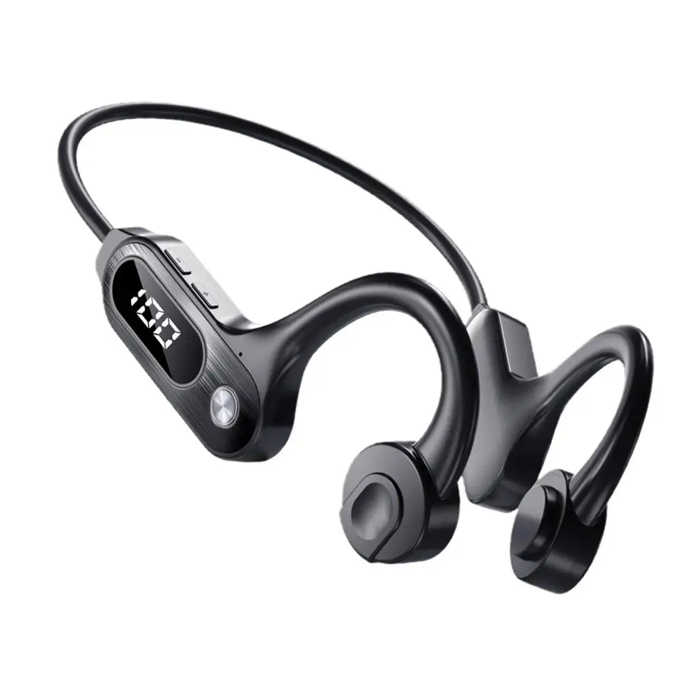 Bone Conduction Concept Bluetooth-compatible Earphone Lightweight Wireless Hanging Ear Sports Headset V30
Bone Conduction Concept Bluetooth-compatible Earphone Lightweight Wireless Hanging Ear Sports Headset V30