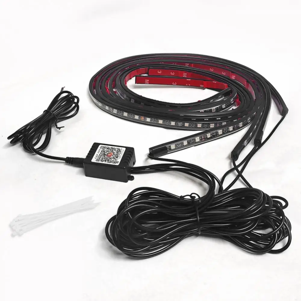 Seven Color Color Control App Undercarriage Light Waterproof Car Led Chassis Lights Multifunctional Car Flow Light
Seven Color Color Control App Undercarriage Light Waterproof Car Led Chassis Lights Multifunctional Car Flow Light