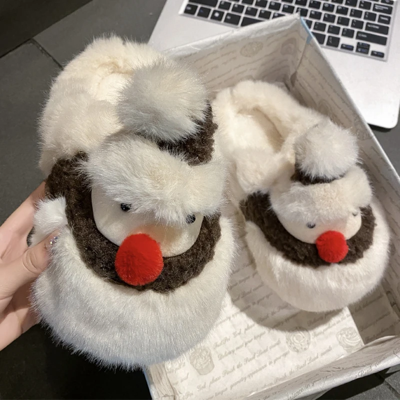 Женские короткие плюшевые шлепанцы с мехом снеговика, теплая Домашняя обувь, зимние Брендовые повседневные шлепанцы, женская обувь на плос...
Женские короткие плюшевые шлепанцы с мехом снеговика, теплая Домашняя обувь, зимние Брендовые повседневные шлепанцы, женская обувь на плос...