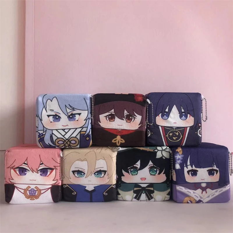 10cm Cute Genshin Impact Plush Toy Square Plushies Kazuha Scaramouche Ayato Doll Bag Pendant Cartoon Lovely Cosplay Props
10cm Cute Genshin Impact Plush Toy Square Plushies Kazuha Scaramouche Ayato Doll Bag Pendant Cartoon Lovely Cosplay Props