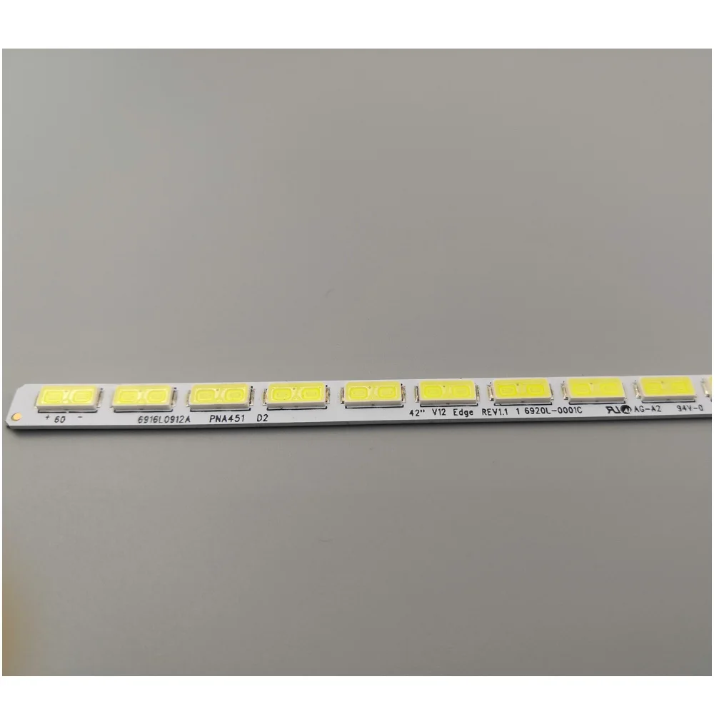 100% new 42 V12 Edge REV1.1 6920L-0001C 6922L-0016A LC420EUN 1Pieces=60LED 531MM
100% new 42 V12 Edge REV1.1 6920L-0001C 6922L-0016A LC420EUN 1Pieces=60LED 531MM