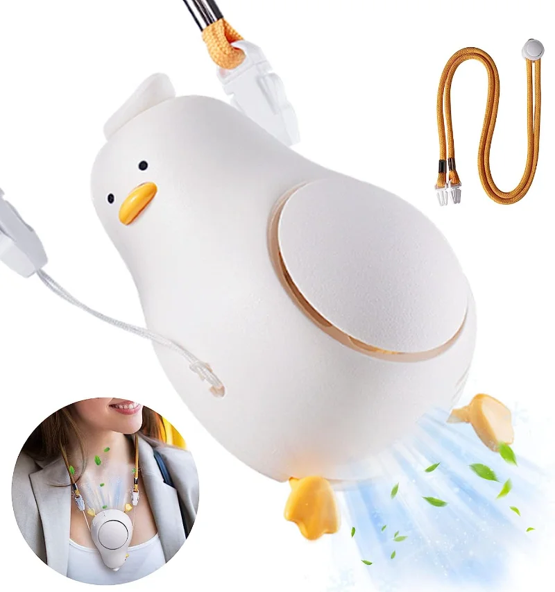 Portable Neck Fan, Mini Personal Fan, Cute Design 3 Speed Small Neck Fan, Portable USB Rechargeable Handheld Travel Fan
Portable Neck Fan, Mini Personal Fan, Cute Design 3 Speed Small Neck Fan, Portable USB Rechargeable Handheld Travel Fan