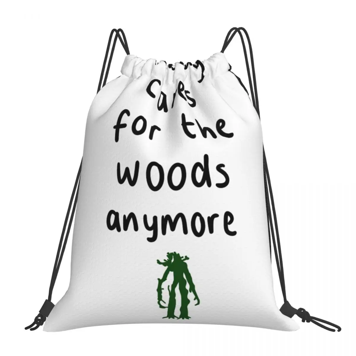 Сумка на шнурке, с логотипом, из ткани 
Сумка на шнурке, с логотипом, из ткани