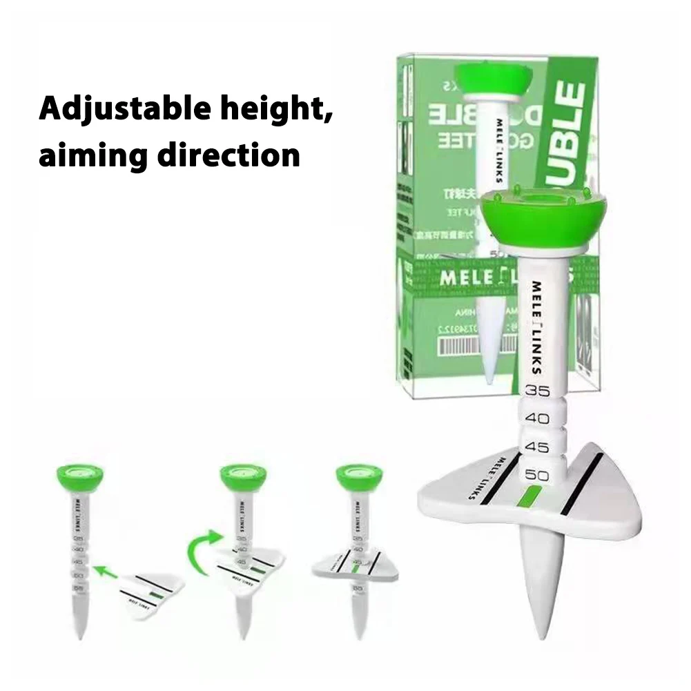 1pc Golf Ball Nail Sporting Training Aids Double Tee Step Down Golf Ball Holder Outdoor Plastic Golf Stud Training Supplies
1pc Golf Ball Nail Sporting Training Aids Double Tee Step Down Golf Ball Holder Outdoor Plastic Golf Stud Training Supplies