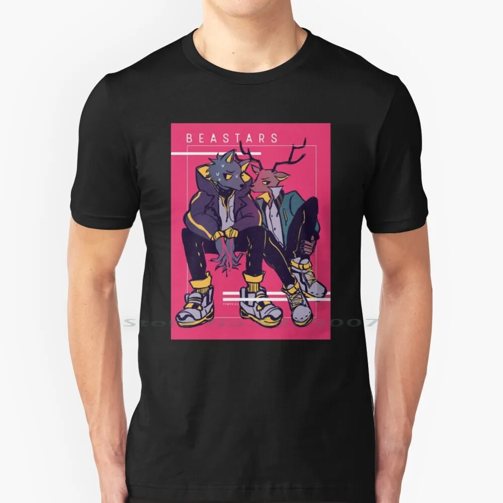 And Louis Beastars T Shirt 100% Cotton Critters Wolf Cherryton Anime Beastars Manga Beastars Stag Beastars Haru Beastars
And Louis Beastars T Shirt 100% Cotton Critters Wolf Cherryton Anime Beastars Manga Beastars Stag Beastars Haru Beastars