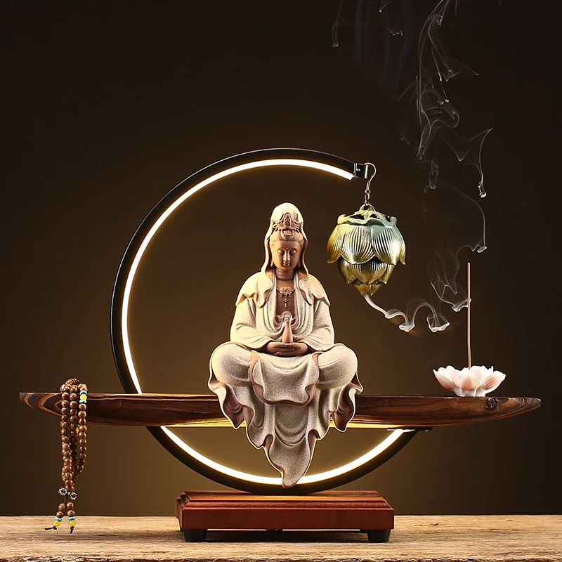 Zen Garden Humidifier Zen Incense Holder Candle Diffuser Waterfall Fragrance Incense Holder Backflow Incenso Decoration LSL25XP
Zen Garden Humidifier Zen Incense Holder Candle Diffuser Waterfall Fragrance Incense Holder Backflow Incenso Decoration LSL25XP