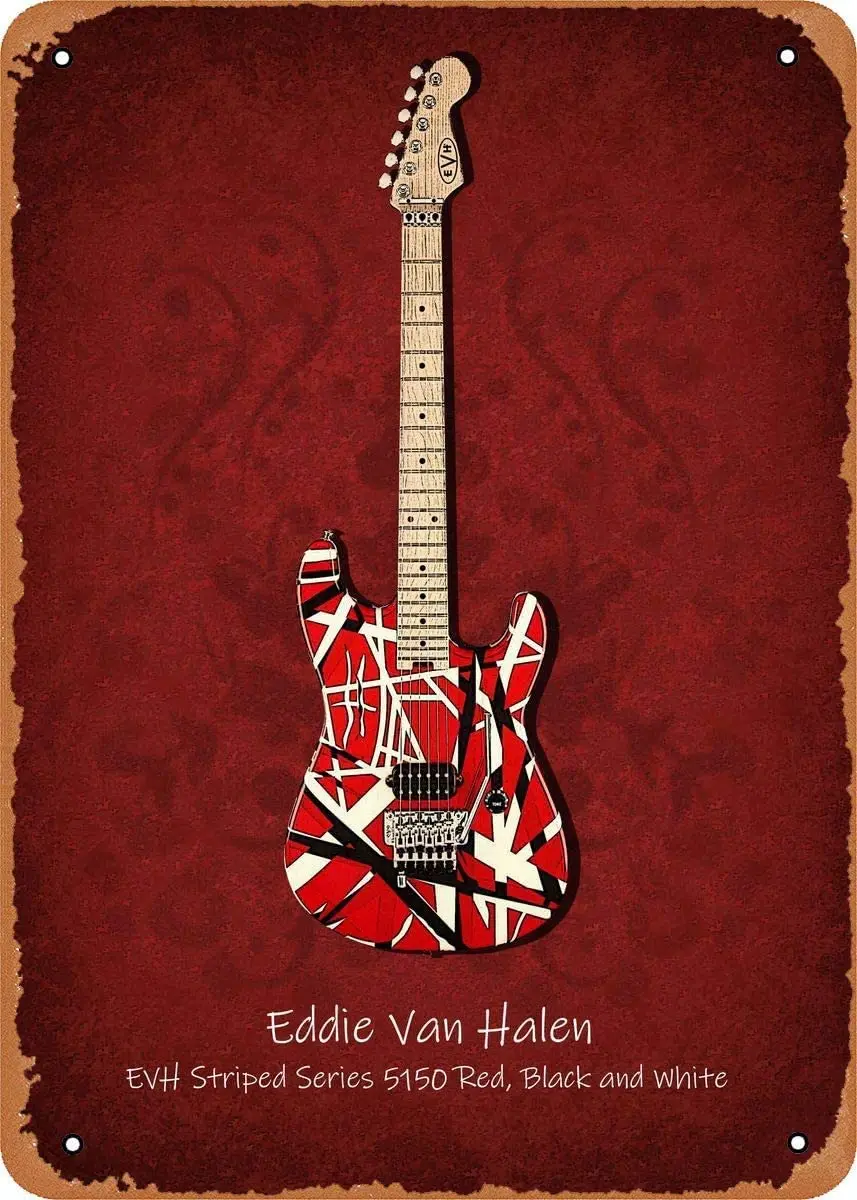 2021 Famous Guitar Eddie Van Halen Plaque Poster Metal Tin Sign Vintage Wall Decor 20x30cm Home Decor Room Decor Poster
2021 Famous Guitar Eddie Van Halen Plaque Poster Metal Tin Sign Vintage Wall Decor 20x30cm Home Decor Room Decor Poster