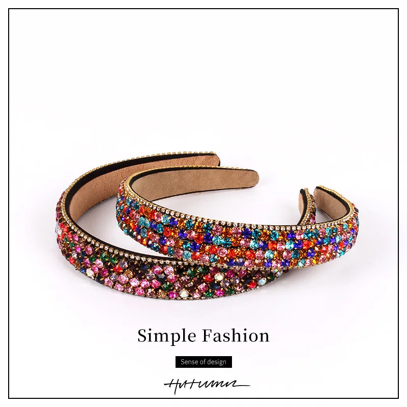 New Color Rhinestone Headband Fashion Retro Luxury Crystal Hair Accessories for Women 2022 Hair Hoop
New Color Rhinestone Headband Fashion Retro Luxury Crystal Hair Accessories for Women 2022 Hair Hoop