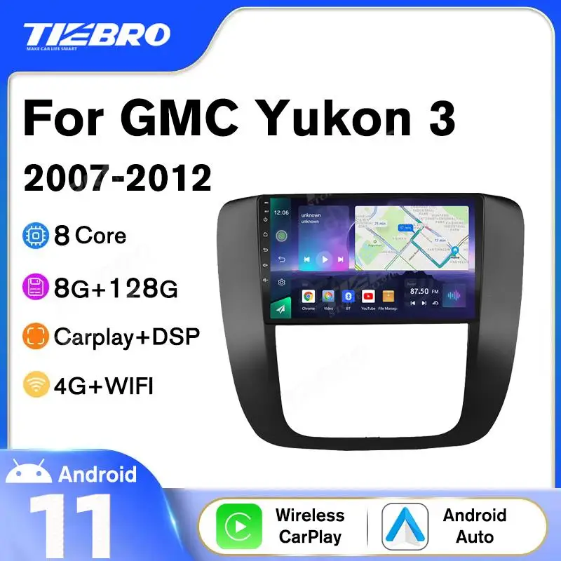 Автомагнитола Tiebro 8 ядер 8 + 128G для GMC Yukon 3 2007-2012 2DIN Android 10 стереоприемник мультимедийный видеоплеер умные автомобильные системы
Автомагнитола Tiebro 8 ядер 8 + 128G для GMC Yukon 3 2007-2012 2DIN Android 10 стереоприемник мультимедийный видеоплеер умные автомобильные системы