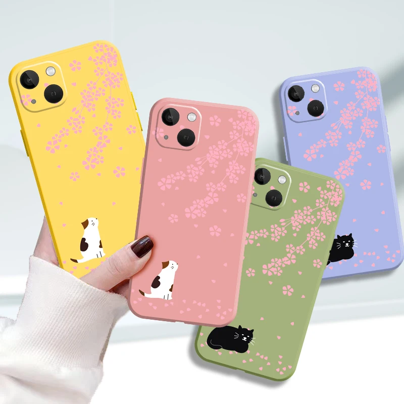 Beautiful Flowers Cat iPhone Case For iPhone 12 13 11 Xr 6s X 2020 Max 7 XR Xs Mini 6 ProMax SE Plus 12 8 Back Silicone Funda
Beautiful Flowers Cat iPhone Case For iPhone 12 13 11 Xr 6s X 2020 Max 7 XR Xs Mini 6 ProMax SE Plus 12 8 Back Silicone Funda