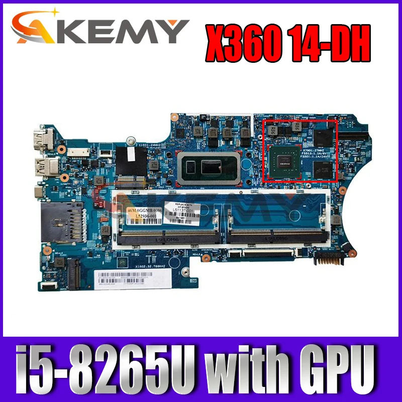 Материнская плата для ноутбука HP pavilion X360 14T-DH 14M-DH 14-DH 18742-1 с/N16S-GTR-S-A2 GPU i5-8265U CPU 100% рабочий
Материнская плата для ноутбука HP pavilion X360 14T-DH 14M-DH 14-DH 18742-1 с/N16S-GTR-S-A2 GPU i5-8265U CPU 100% рабочий