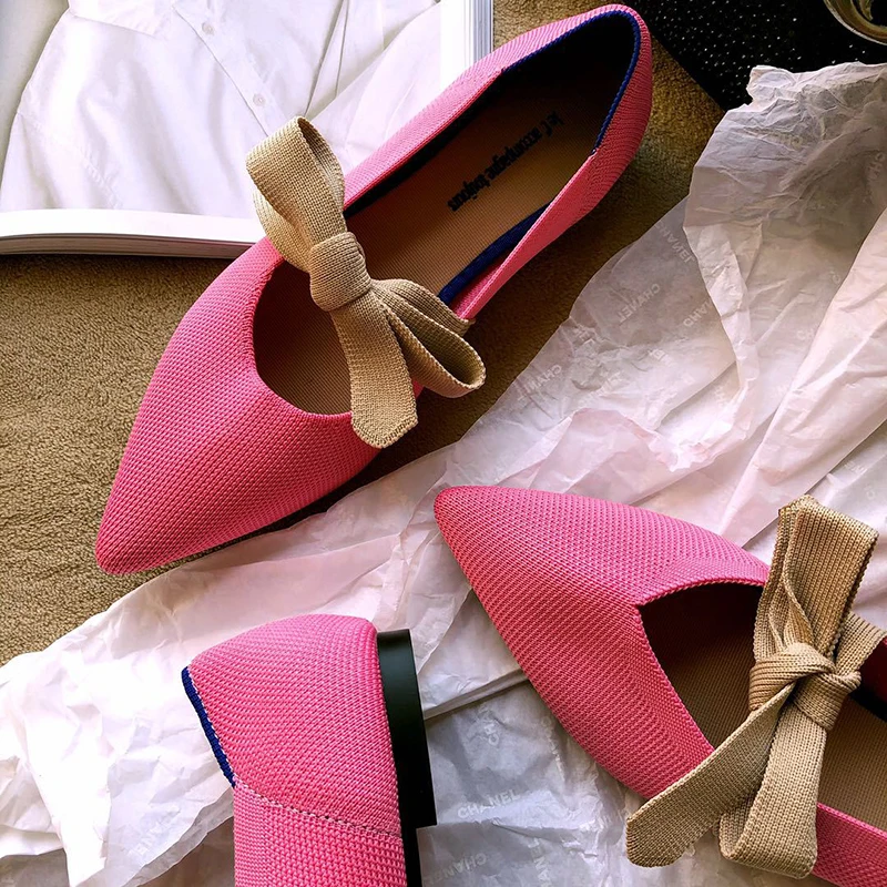2022 Fashion Casual Spring New Women's Shoes Pointed Toe Soft Sole Bow Knot Shallow Mouth Flying Woven Mary Jane Shoes
2022 Fashion Casual Spring New Women's Shoes Pointed Toe Soft Sole Bow Knot Shallow Mouth Flying Woven Mary Jane Shoes
