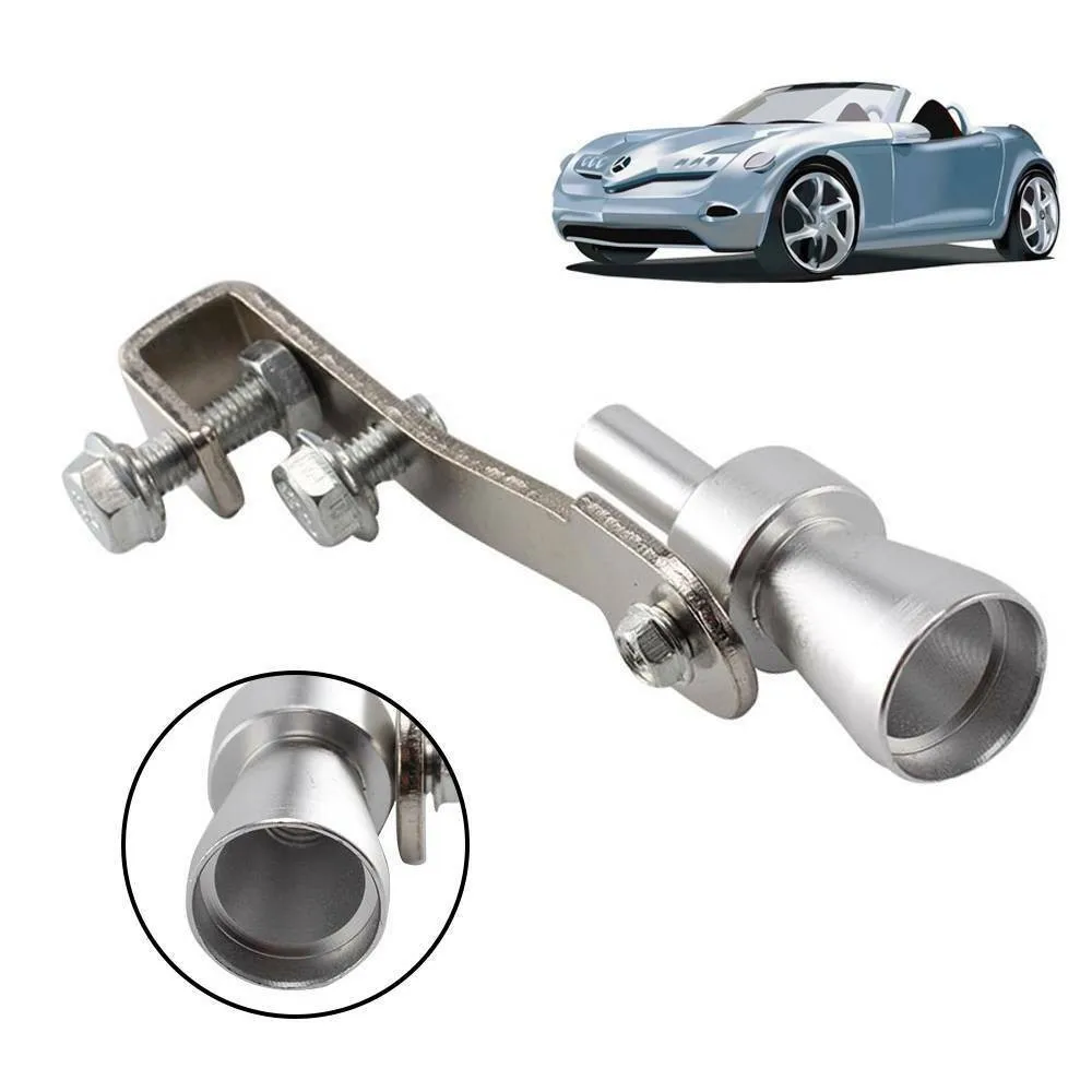 1pcs S/XL Silve Car Modified Turbo Sound Simulator Whistle Exhaust Pipe Sounder Imitating Sound Device Car Accessories
1pcs S/XL Silve Car Modified Turbo Sound Simulator Whistle Exhaust Pipe Sounder Imitating Sound Device Car Accessories