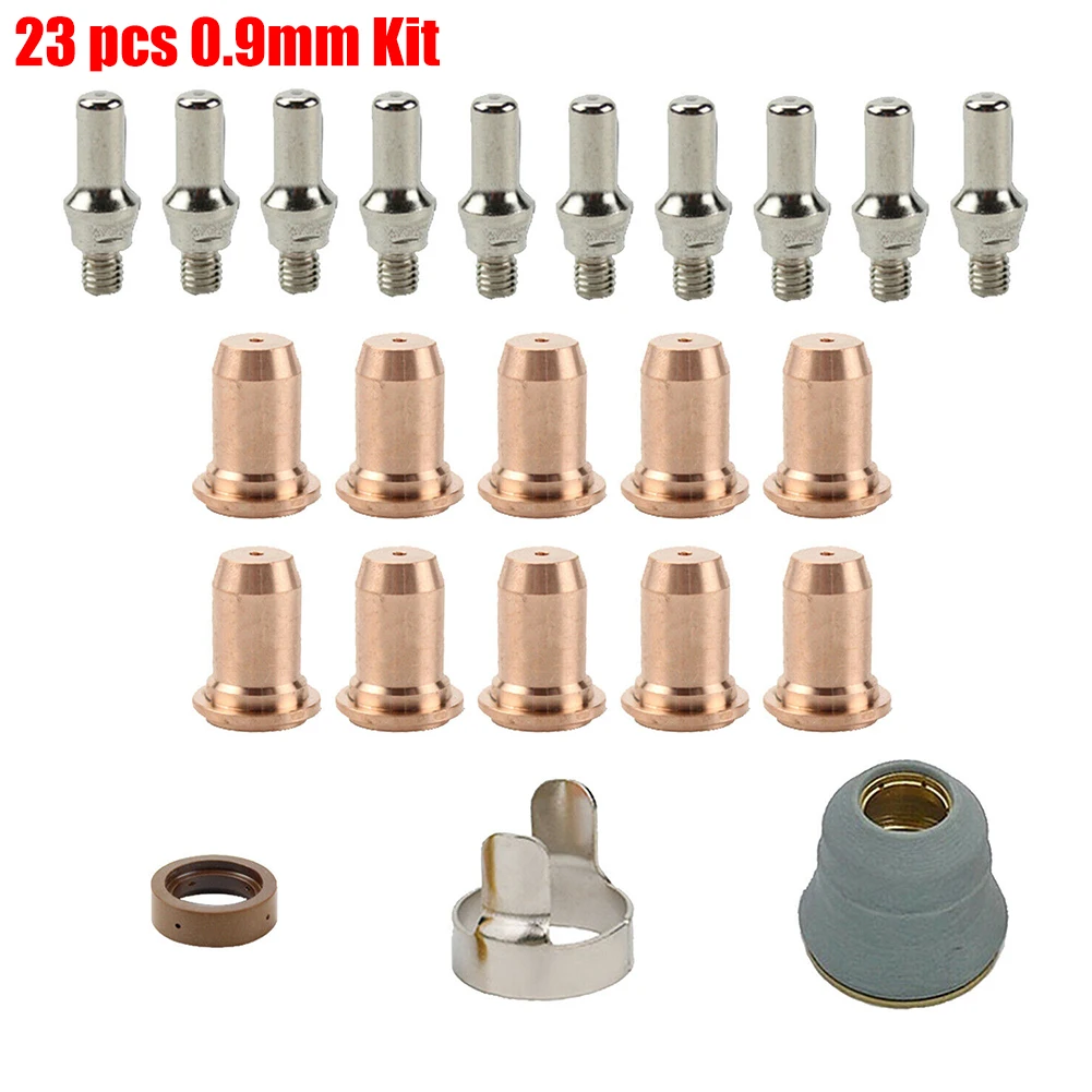 Plasma Torch Consumable Kit 0.9mm 1.1mm 0.9mm Cutting Electrode Tip Cup For PrimeWeld CUT60 Plasma Cutter Plasma Cutter Kit
Plasma Torch Consumable Kit 0.9mm 1.1mm 0.9mm Cutting Electrode Tip Cup For PrimeWeld CUT60 Plasma Cutter Plasma Cutter Kit