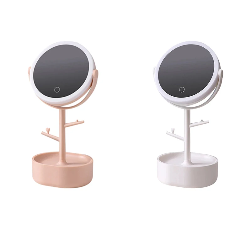 Ecoco Multifunctional LED Makeup Mirror Jewelry Box Desktop Vanity Mirror HD Large Light-Filling Jewelry Cosmetic Storage
Ecoco Multifunctional LED Makeup Mirror Jewelry Box Desktop Vanity Mirror HD Large Light-Filling Jewelry Cosmetic Storage