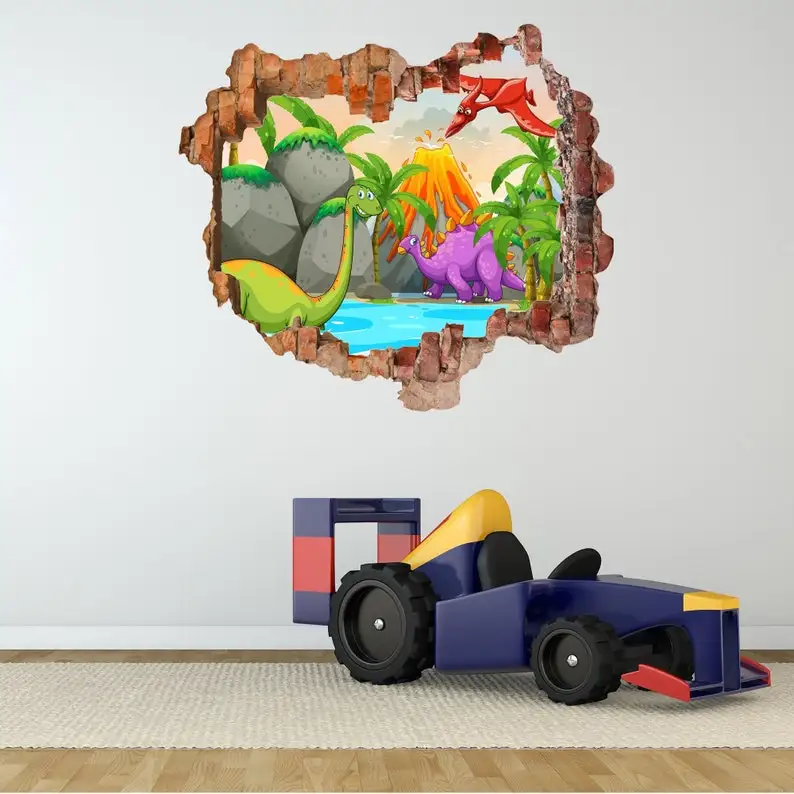 Dinosaur Wall Decal, Dinosaur Sticker, Removable Peel and Stick Vinly Wall Art, Room Decor, Nursery Wall Decal
Dinosaur Wall Decal, Dinosaur Sticker, Removable Peel and Stick Vinly Wall Art, Room Decor, Nursery Wall Decal