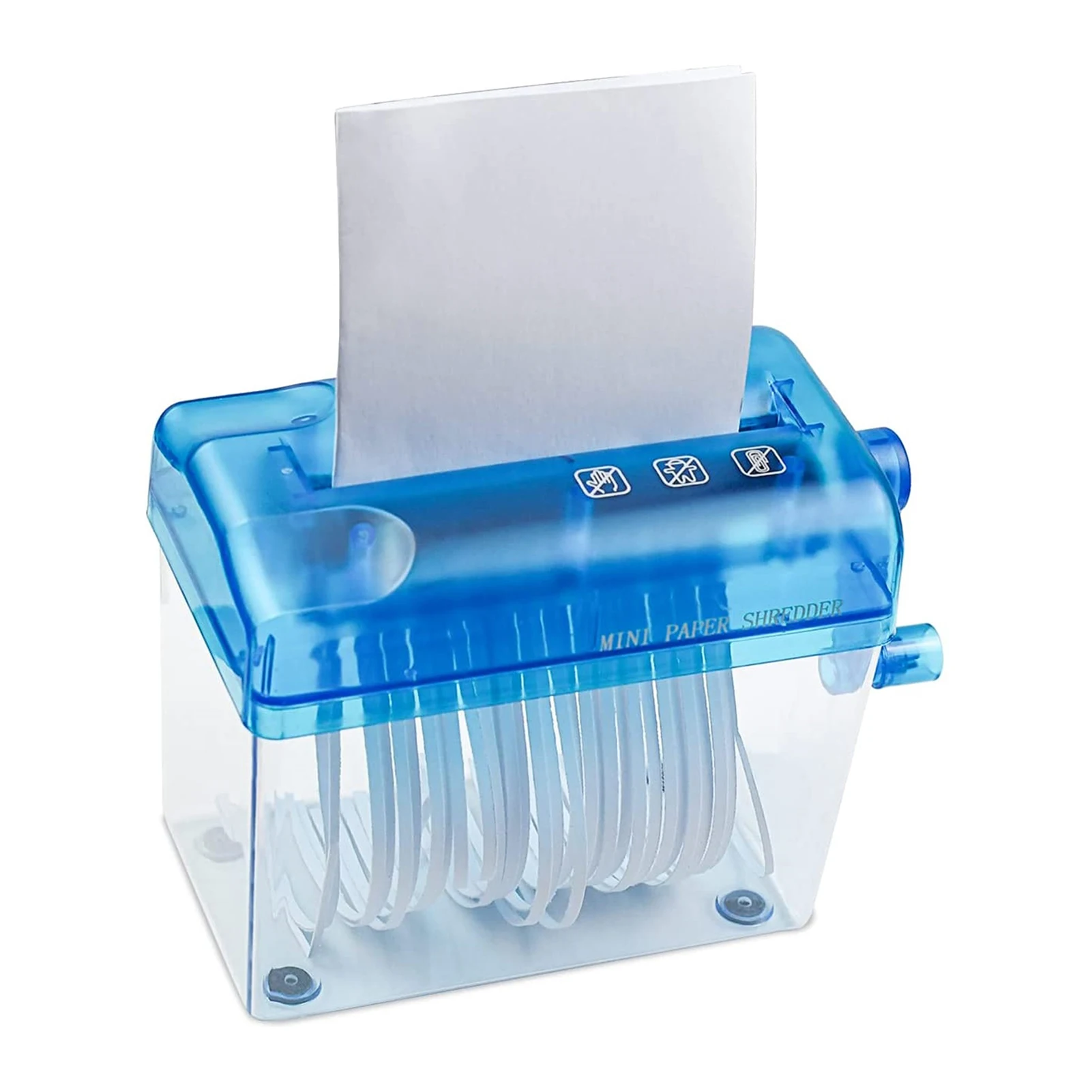 Hand Crank Shredder Hand Crank Paper Document Shredder for Office And Teaching Supplies Manual Paper Shredder Strip-Cut Shredder
Hand Crank Shredder Hand Crank Paper Document Shredder for Office And Teaching Supplies Manual Paper Shredder Strip-Cut Shredder