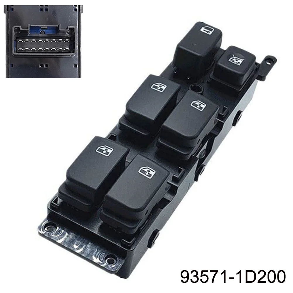 LH Driver Side Door Master Power Glass Switch For KIA For Rondo Carens 2007-2012 Glass Lifter Window Control Switch
LH Driver Side Door Master Power Glass Switch For KIA For Rondo Carens 2007-2012 Glass Lifter Window Control Switch