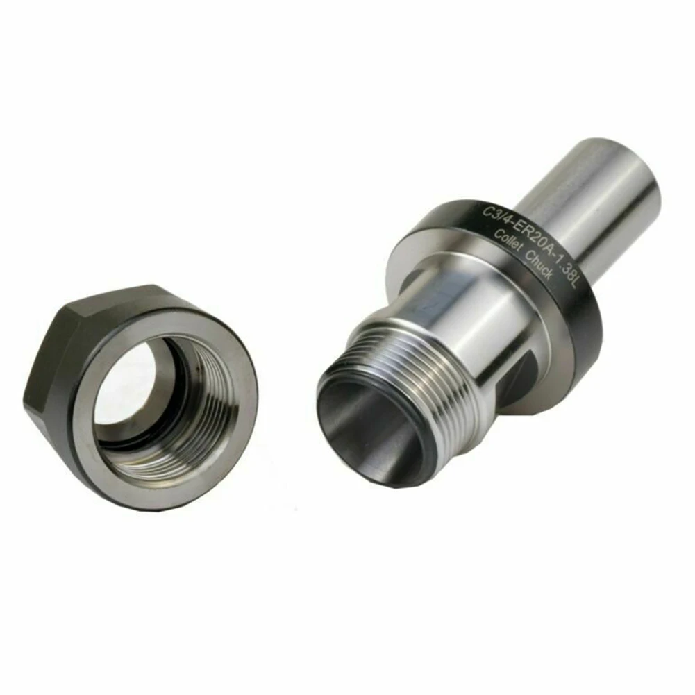 3/4 ER25 1.38 TTS Tool Holder C3/4-ER20A Overall Length 2.68inch Shank Length 1.38inch Silver 0.0003inch Tools 1.38L
3/4 ER25 1.38 TTS Tool Holder C3/4-ER20A Overall Length 2.68inch Shank Length 1.38inch Silver 0.0003inch Tools 1.38L