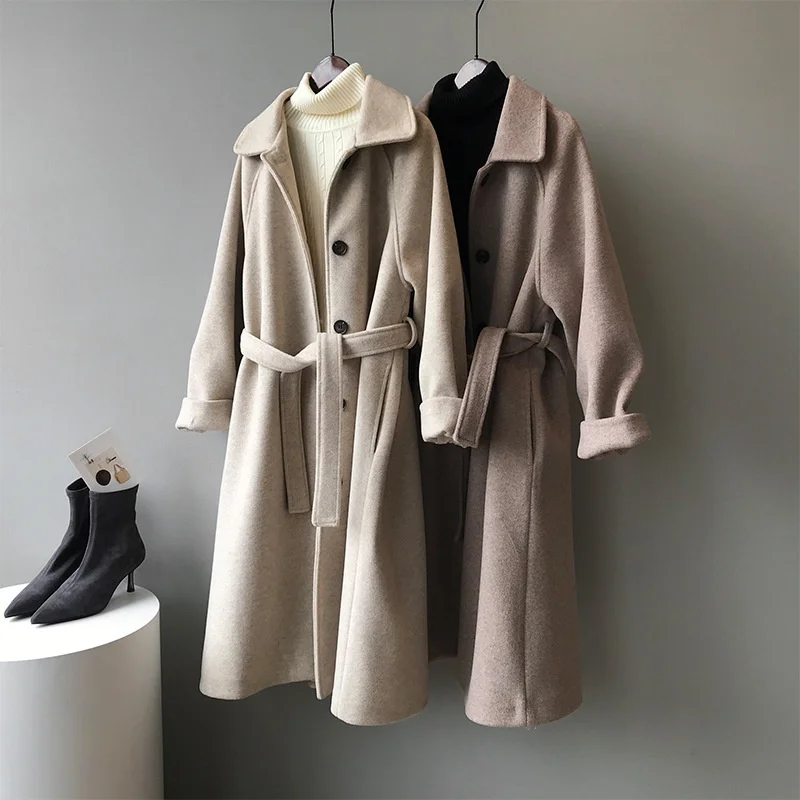 2022 Fashion Women Spring Trench Coat Turn Down Collar Autumn Winter Female Long Trench Femme Casaco Abrigo Streetwear K1090
2022 Fashion Women Spring Trench Coat Turn Down Collar Autumn Winter Female Long Trench Femme Casaco Abrigo Streetwear K1090