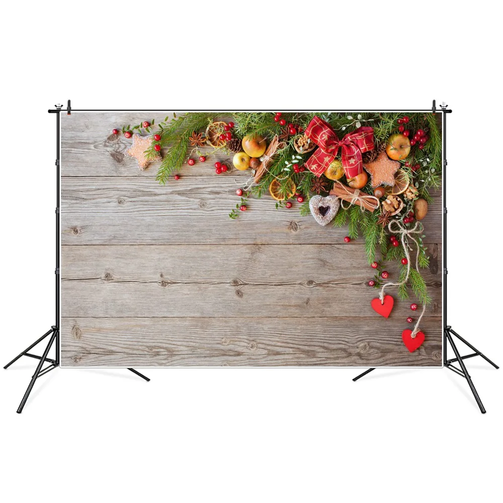 Christmas Pine Holly Leaves Red Heart Wooden Board Planks Photography Backgrounds Custom Baby Party Decoration Photo Backdrops
Christmas Pine Holly Leaves Red Heart Wooden Board Planks Photography Backgrounds Custom Baby Party Decoration Photo Backdrops