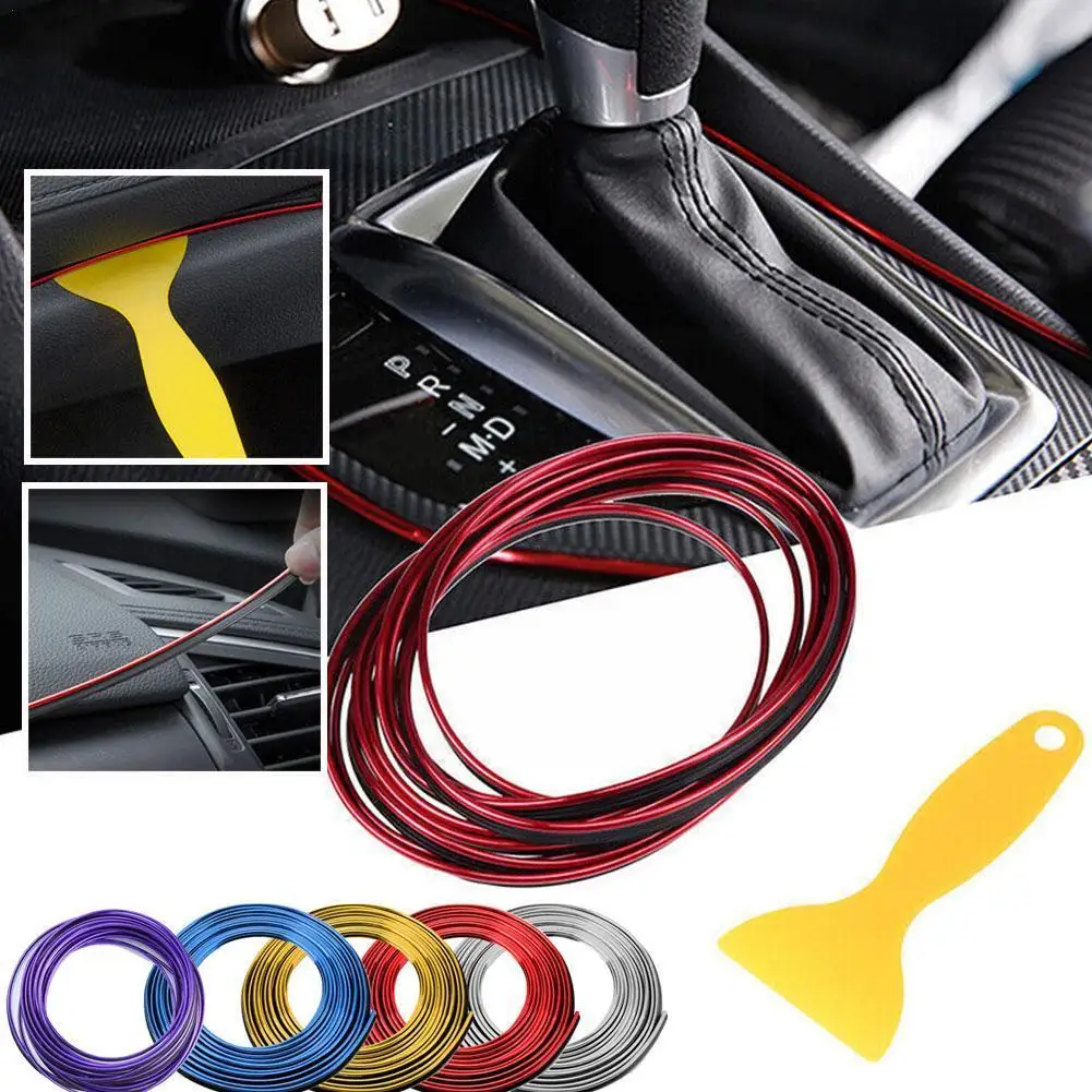 1M Flexible Trim For DIY Automobile Car Interior Exterior Moulding Trim Decorative Line Strip Universal Car Gap Fillers Too T8G9
1M Flexible Trim For DIY Automobile Car Interior Exterior Moulding Trim Decorative Line Strip Universal Car Gap Fillers Too T8G9