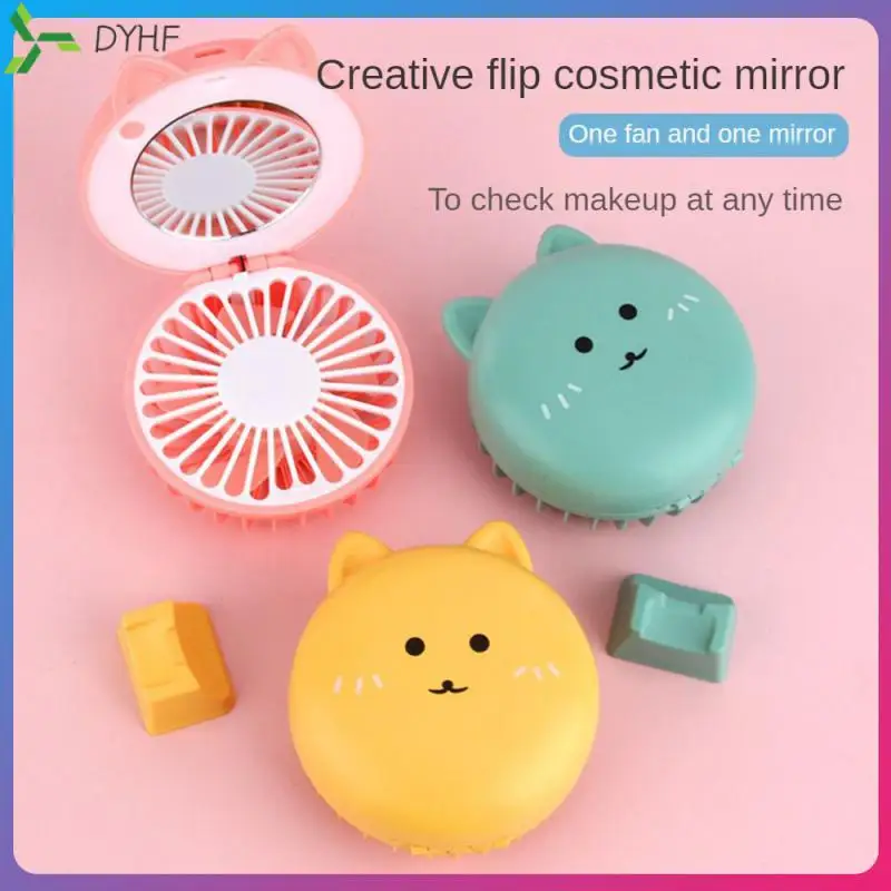 Beauty Mirror Mute Folding Cartoon Mini Fan Mirror Strong Wind Portable Fan Folding Fan Office Dormitories Mini Fan Usb Charging
Beauty Mirror Mute Folding Cartoon Mini Fan Mirror Strong Wind Portable Fan Folding Fan Office Dormitories Mini Fan Usb Charging