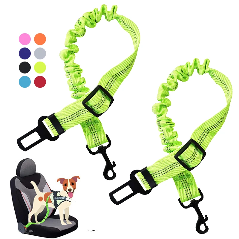 Pet Car Seat Belt Retractable Cushioning Elastic Dog Safety Seat Belt Reflective Safe Rope Adjustable for Small Large Dogs Stuff
Pet Car Seat Belt Retractable Cushioning Elastic Dog Safety Seat Belt Reflective Safe Rope Adjustable for Small Large Dogs Stuff
