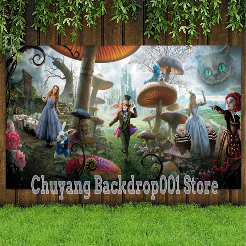 Alice In Wonder Photo Backdrop Castle Girls Kids Happy Birthday Party Decoration Photography Backgrounds Banner
Alice In Wonder Photo Backdrop Castle Girls Kids Happy Birthday Party Decoration Photography Backgrounds Banner