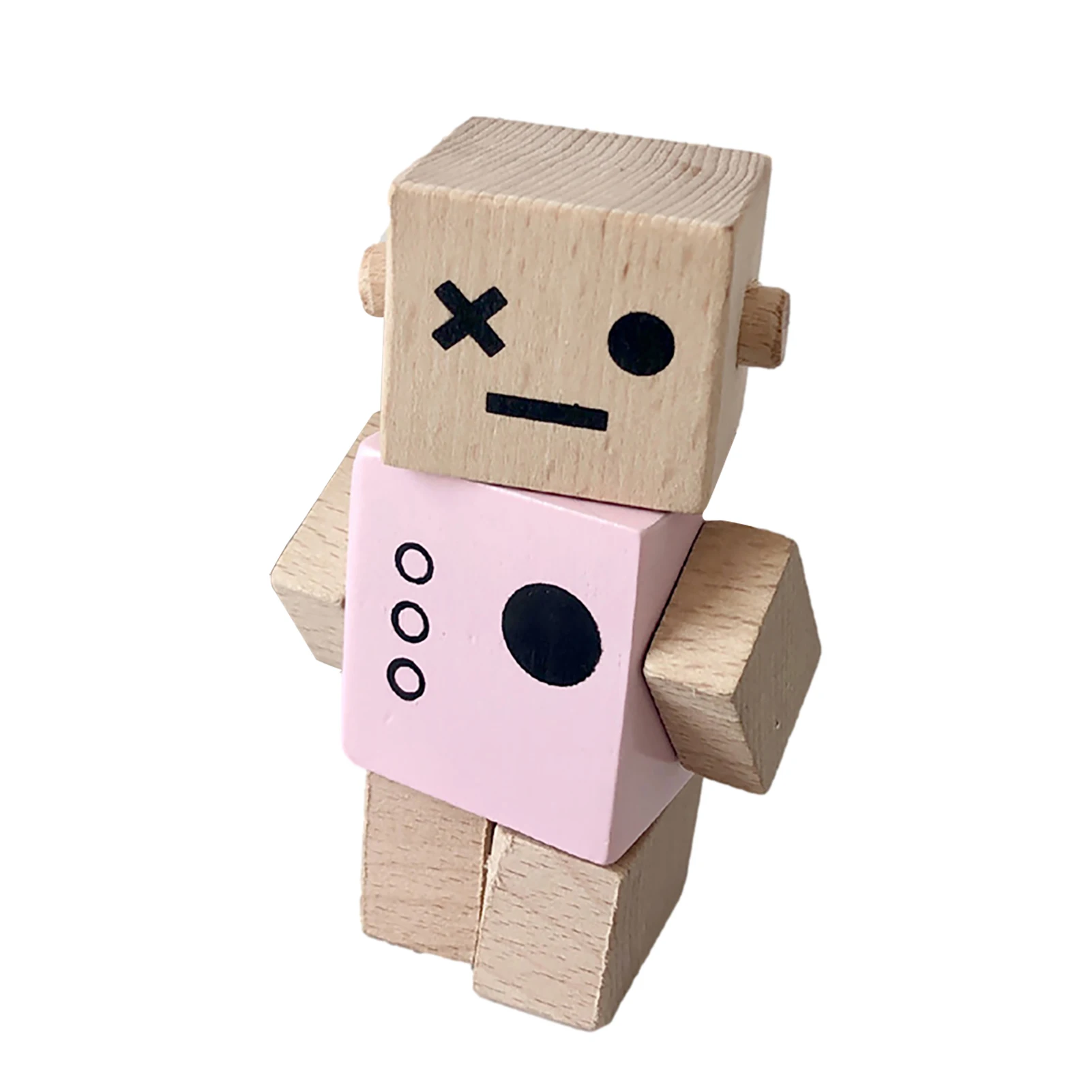 Wooden Robot Building Toy Joint Adjustable Wooden Robot Toy Robot Construction Building Blocks Fun Gift And Birthday Party
Wooden Robot Building Toy Joint Adjustable Wooden Robot Toy Robot Construction Building Blocks Fun Gift And Birthday Party