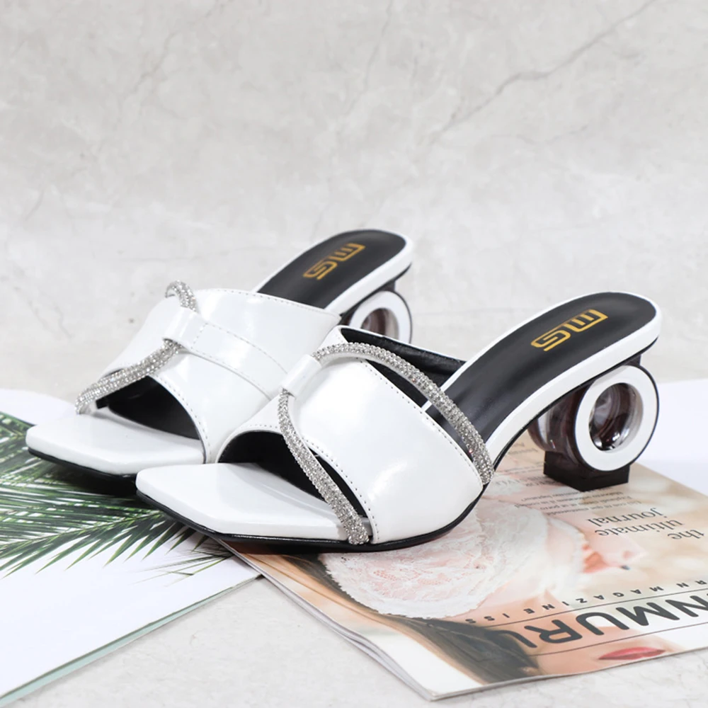 Женские туфли с открытым носком, на высоком каблуке 6,5 см 
Женские туфли с открытым носком, на высоком каблуке 6,5 см