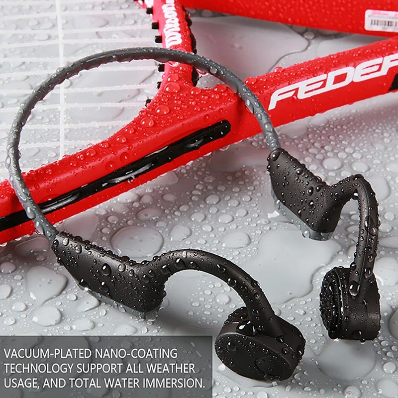 OKCSC Bone Conduction Earphone Bluetooth 5.0 Wireless Headphones IP56 Waterproof Outdoor Sport Headset with Microphone Handsfree
OKCSC Bone Conduction Earphone Bluetooth 5.0 Wireless Headphones IP56 Waterproof Outdoor Sport Headset with Microphone Handsfree